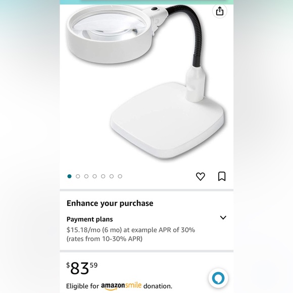LED Desktop Magnifier Lamp - Picture 6 of 6